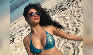Kavita Kaushik Poses In A Sexy Blue Bikini With A Message That Every Troll Should Read