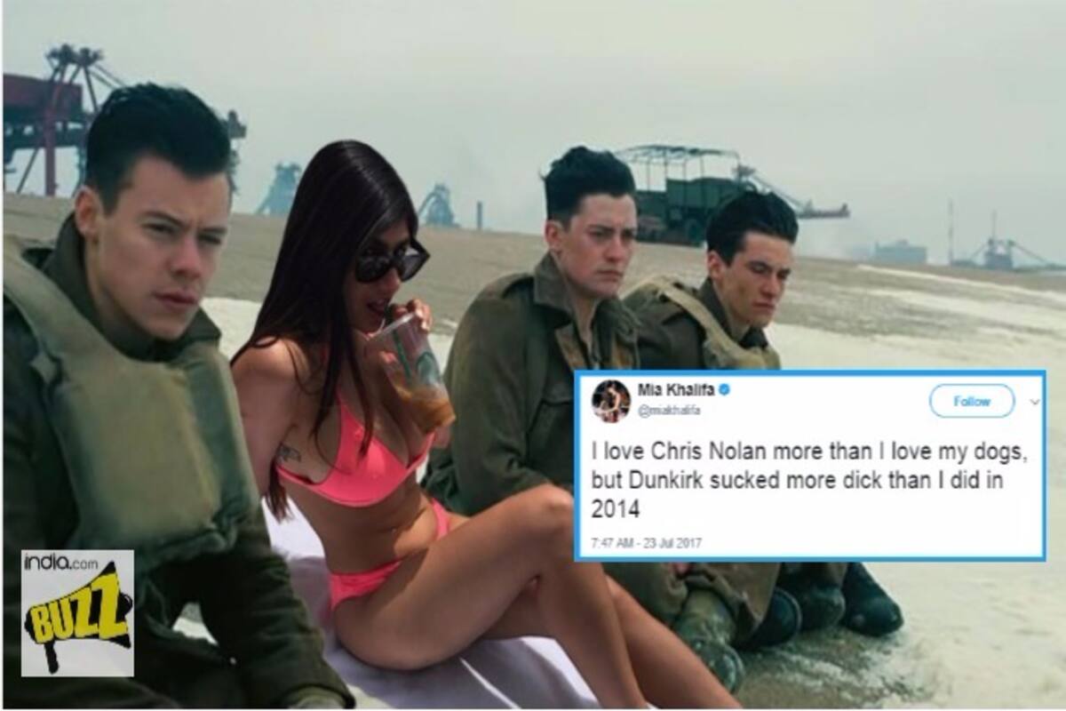 Dimple Kapadia 23 Sex Hd Video - Mia Khalifa Compared Dunkirk to Her Porn Career! XXX Star Reviews ...