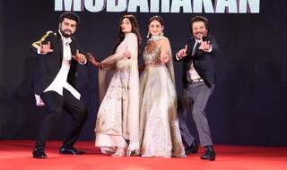 Mubarakan Family Arjun Kapoor, Anil Kapoor, Ileana D'Cruz And Athiya Shetty Throw A Funfilled Sangeet Night - View Pics