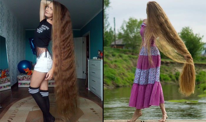 Russia's real-life Rapunzel has hair that measures almost 