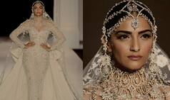 Sonam Kapoor walks the ramp at Paris Fashion Week 2017 wearing Ralph and Russo, made everyone's heads turn in a White Bridal Wear!