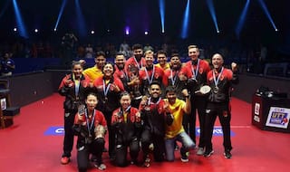 Falcons TTC Beat Shaze Challengers to Win Inaugural Ultimate Table Tennis Title