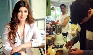 Twinkle Khanna Shares Adorable Picture Of Akshay Kumar And Son Aarav Making Souffle For Dessert!