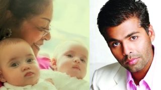 Karan Johar Just Shared The First Pic Of His Twins, Yash And Roohi, And It's The Best Thing You'll See On The Internet Today