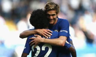 Cesc Fabregas, Alvaro Morata Help Chelsea Beat Everton 2-0