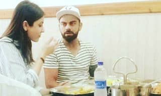 SPOTTED! Lovebirds Anushka-Virat Enjoying Thali Date In Sri Lanka