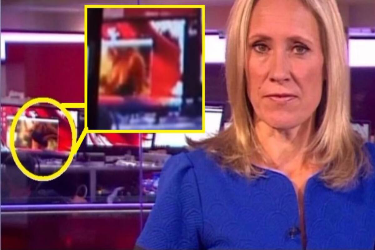 Kalporan Com - Porn Video Played During Live BBC News Broadcast: Topless Girl in ...