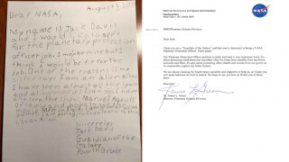 Nine-Year-Old Boy Applies For Job at NASA, Gets Response Nine-Year-Old Boy Applies For Job at NASA, Gets Response