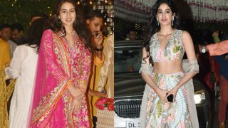 Sara Ali Khan Or Jhanvi Kapoor: Who Looked Super Stylish In The Traditional Outfit At The Ambani’s Ganesh Chaturthi Celebration?
