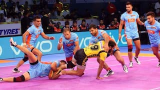 Bengal Warriors Edge Out Past Jaipur Pink Panthers 32-31 in PKL 5