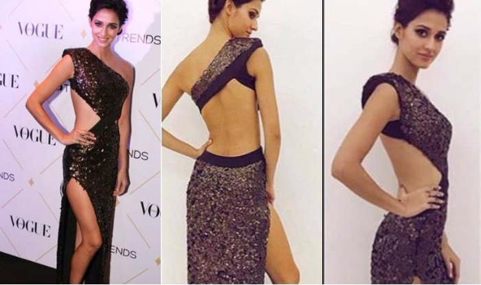 indian backless dress