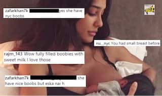 Lisa Haydon Celebrates Breastfeeding Week With Bold Picture Feeding Her Son, Gets Harassed With Disgusting Sexual Comments on Boobs