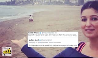 Twinkle Khanna Trolls Man Openly Defecating & Promotes Akshay Kumar's Toilet Ek Prem Katha with This Hilarious Picture