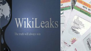 Is Your Aadhaar Data Safe? WikiLeaks Claims CIA Can Access Database