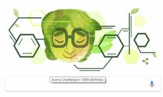 Dr Asima Chatterjee's 100th Birthday Celebrated With Google Doodle
