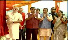 PM Narendra Modi Inaugurates Sardar Sarovar Dam