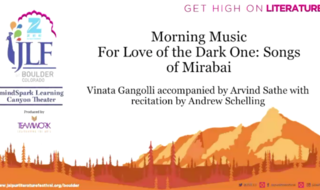 Morning Music By Deborah Marshall and Nan Shannon at Zee JLF Boulder 2017