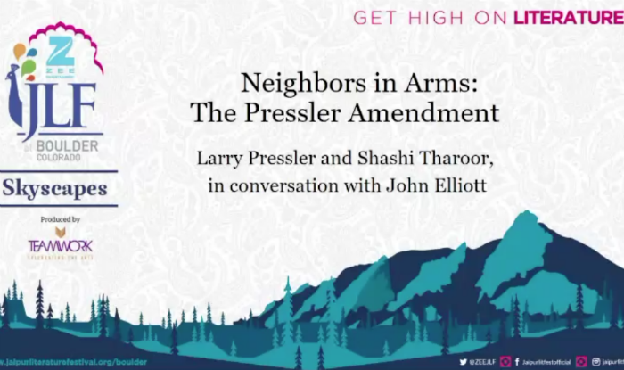 Zee JLF Colorado Boulder 2017 - Neighbors in Arms: The Presler Amendment
