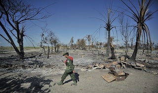 Mass Grave of 28 Hindus Killed by   Rohingya Militants Found: Myanmar Army