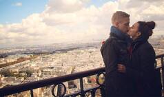 Aashka Goradia Shares Cute Kissing Picture With Brent Goble From Their Romantic Vacation In Paris