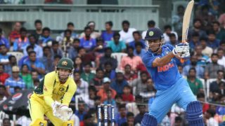 MS Dhoni Completes 100 International Fifties MS Dhoni Completes 100 International Fifties