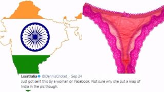 Indian Map Compared to Lingerie by Aussie Journalist: Twitter Responds By Comparing Australia With Poop