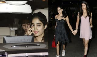Jhanvi Kapoor Ditches Her Traditional Avatar As She Walks Along With Khushi Kapoor