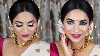 Onam 2017: Traditional Kerala Makeup Tutorial to Look Gorgeous on Thiruvonam!