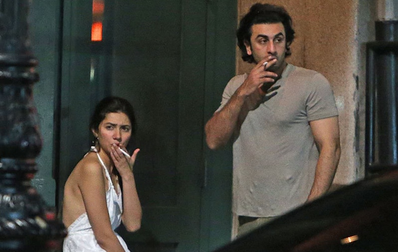 Ranbir Kapoor And Mahira Khan Hang Out Together Actress Gets Trolled For Her Dress And Smoking