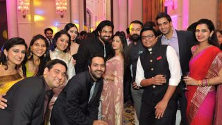 Riya Sen - Shivam Tewari's Chemistry Is Unmissable At Their Wedding Reception In Delhi - See Pics