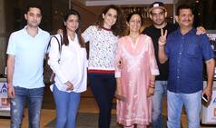 Kangana Ranaut Celebrates Simran's Success With Family Over A Dinner Outing-View Pics