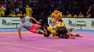 Pro Kabaddi League 2017: Telugu Titans, Bengal Warriors Play Draw in a Nail-biting Clash