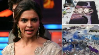 Deepika Padukone Criticizes The Protesters Who Destroyed Artist Karan's Rangoli-Read Tweets