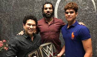 Jinder Mahal Invites Sachin Tendulkar for WWE Live Event