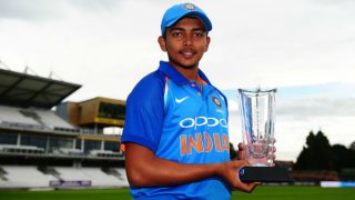 Prithvi Shaw Named Captain of India For ICC Under-19 Cricket World Cup