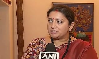 Smriti Irani Slams P Chidambaram, Says he Speaks About Breaking Unity of India