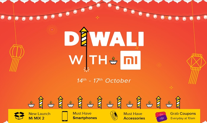 Xiaomi Offers Attractive Deals on Redmi Note 4, Redmi 4, Mi Max 2 and More During its ‘Diwali With Mi’ Sale