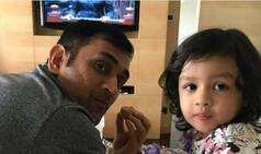 MS Dhoni Watches Bigg Boss 11 with Daughter Ziva, Interesting Moment Caught in Viral Picture