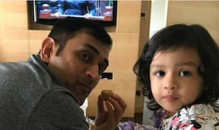 MS Dhoni Watches Bigg Boss 11 with Daughter Ziva, Interesting Moment Caught in Viral Picture