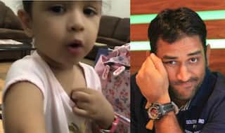 MS Dhoni is 'Good Girl' and Daughter Ziva 'Bad Boy', This Video Will Leave You in Splits