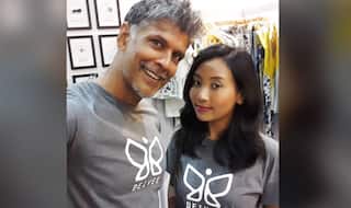 Milind Soman Gets Trolled After Sharing Pic With Girlfriend Ankita Konwar