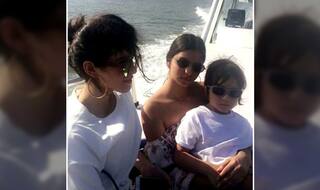 Abram Khan Is Chilling Like A Villain With Suhana Khan - See Pic