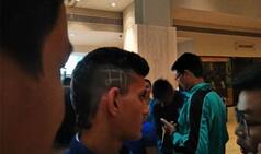 Defender Jitendra Singh's Hairdo Reads 'Ma', See Pic