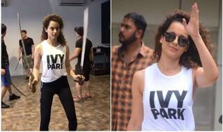 Kangana Ranaut Practices With Her Swords Like a Boss for Manikarnika