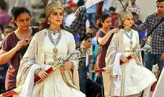 Kangana Ranaut Looks Fierce And Foreboding In The Latest Leaked Pics From Her Upcoming Period Film Manikarnika: The Queen Of Jhansi