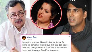 Akshay Kumar Gets Slammed By Veteran Journalist Vinod Dua For Passing A Vulgar Comment At His Daughter Mallika Dua