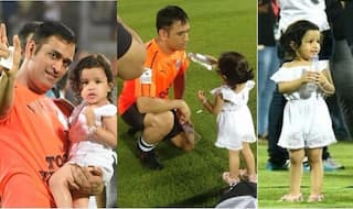 11 Ziva and MS Dhoni Pictures from Celebrity Clasico That Are Pure Gold