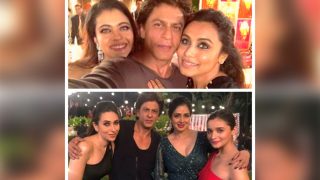 Shah Rukh Khan Posing With Kajol And Rani Mukerji Will Make You Wish To See The Three In A Film ASAP!