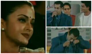Aishwarya Rai Smiles As Shah Rukh Khan Hands Over His Award To An Emotional Salman Khan