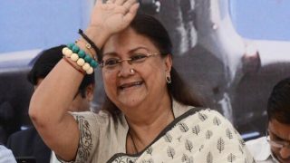 झालरापाटन से जीत गईं वसुंधरा राजे सिंधिया, नहीं चला मानवेंद्र का जादू